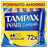 Tampax Pearl Compak Regular, 72 Tampones, Nuestro...